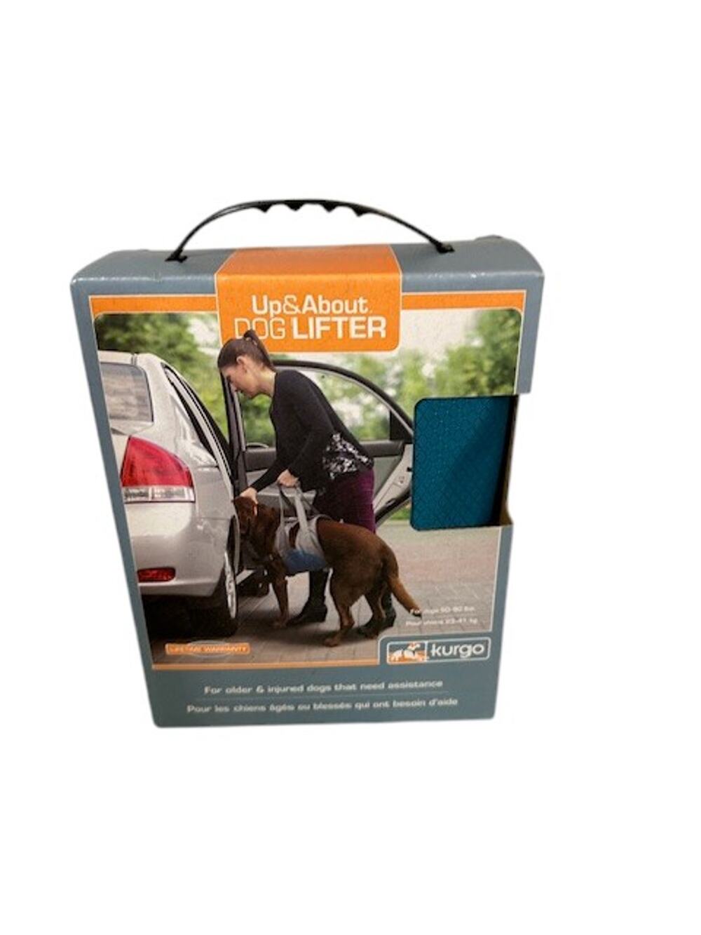 Kurgo Up & About Dog Mobility Lifter Harness Adjustable 50–90 lbs